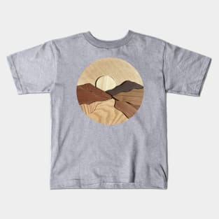 Wooden Landscape Kids T-Shirt